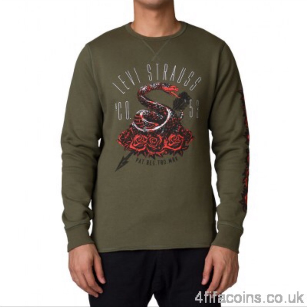 Men’s Levi’s Strauss crewneck pullover sweatshir